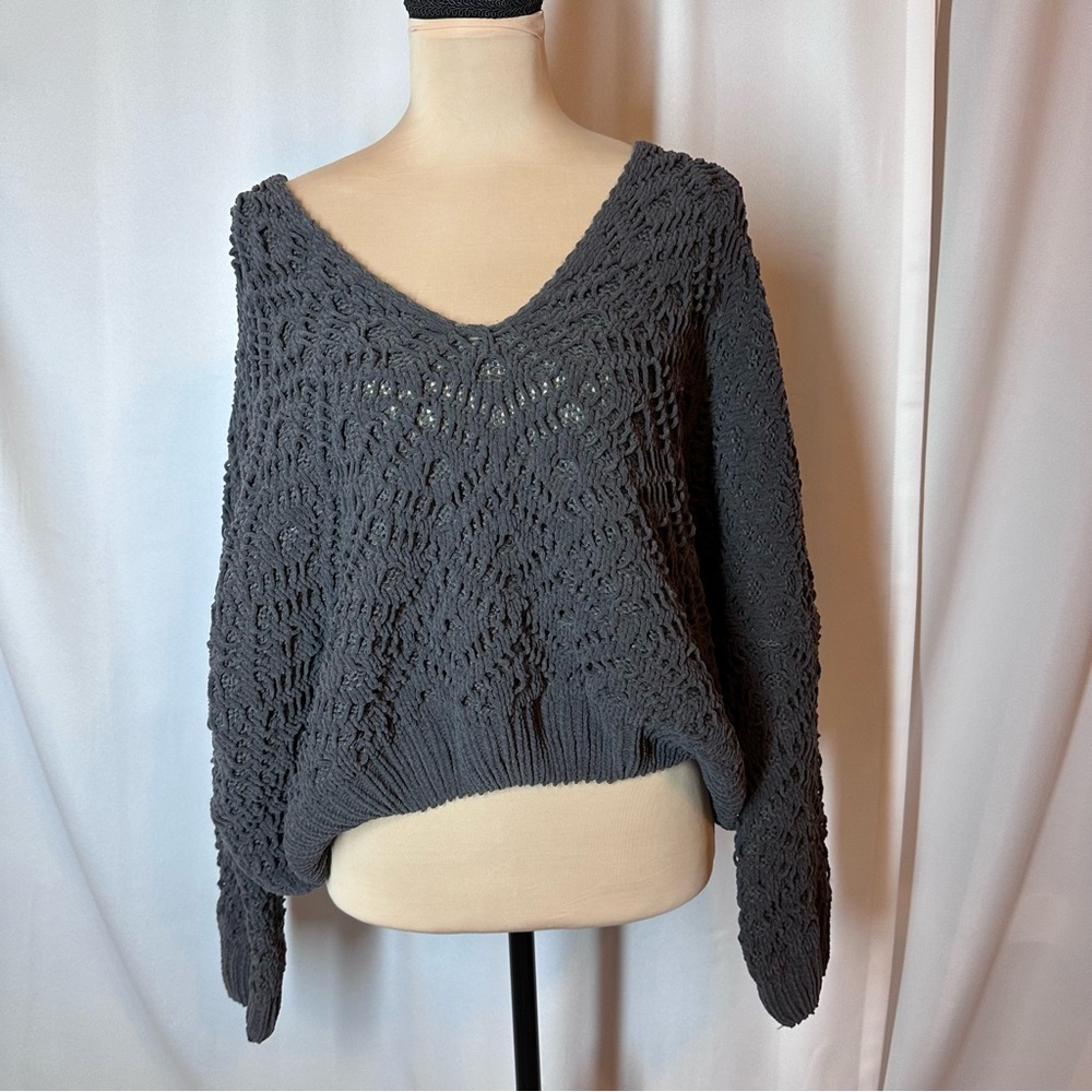 POL Chunky V-Neck‎ Sweater